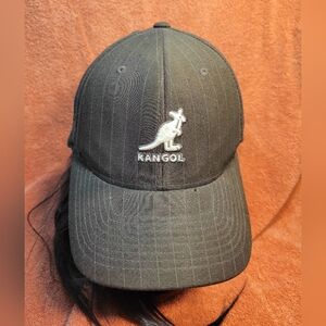 Kangol Pinstripe Flexfit Baseball Cap Mens Brown Fitted